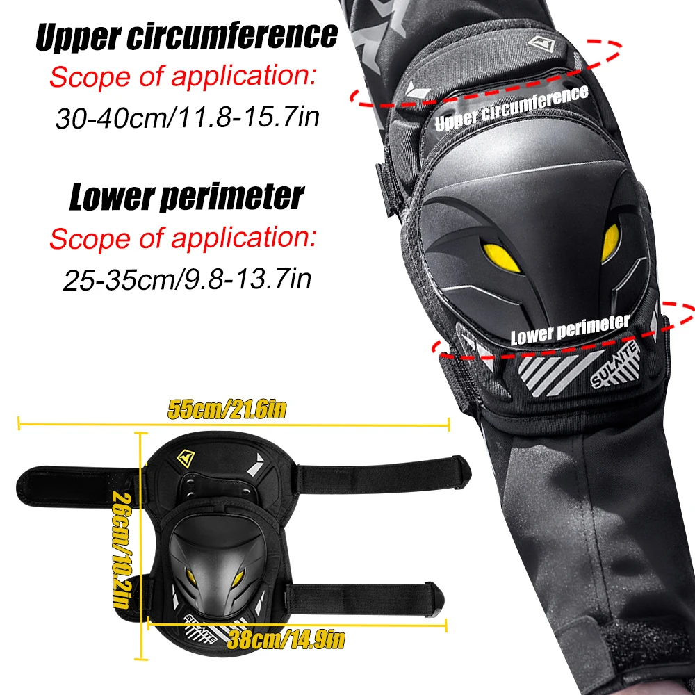 GOMOREON 1 Paar Motorrad-Knie- – Mountain Biking Elbow Pads Bewertung und Preis