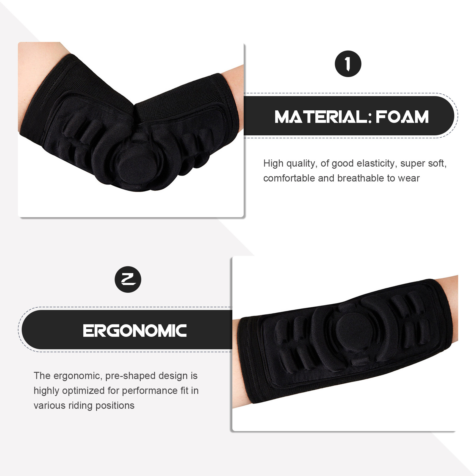 Ellbogenschützer für Mountainb – Mountain Biking Elbow Pads Bewertung und Preis