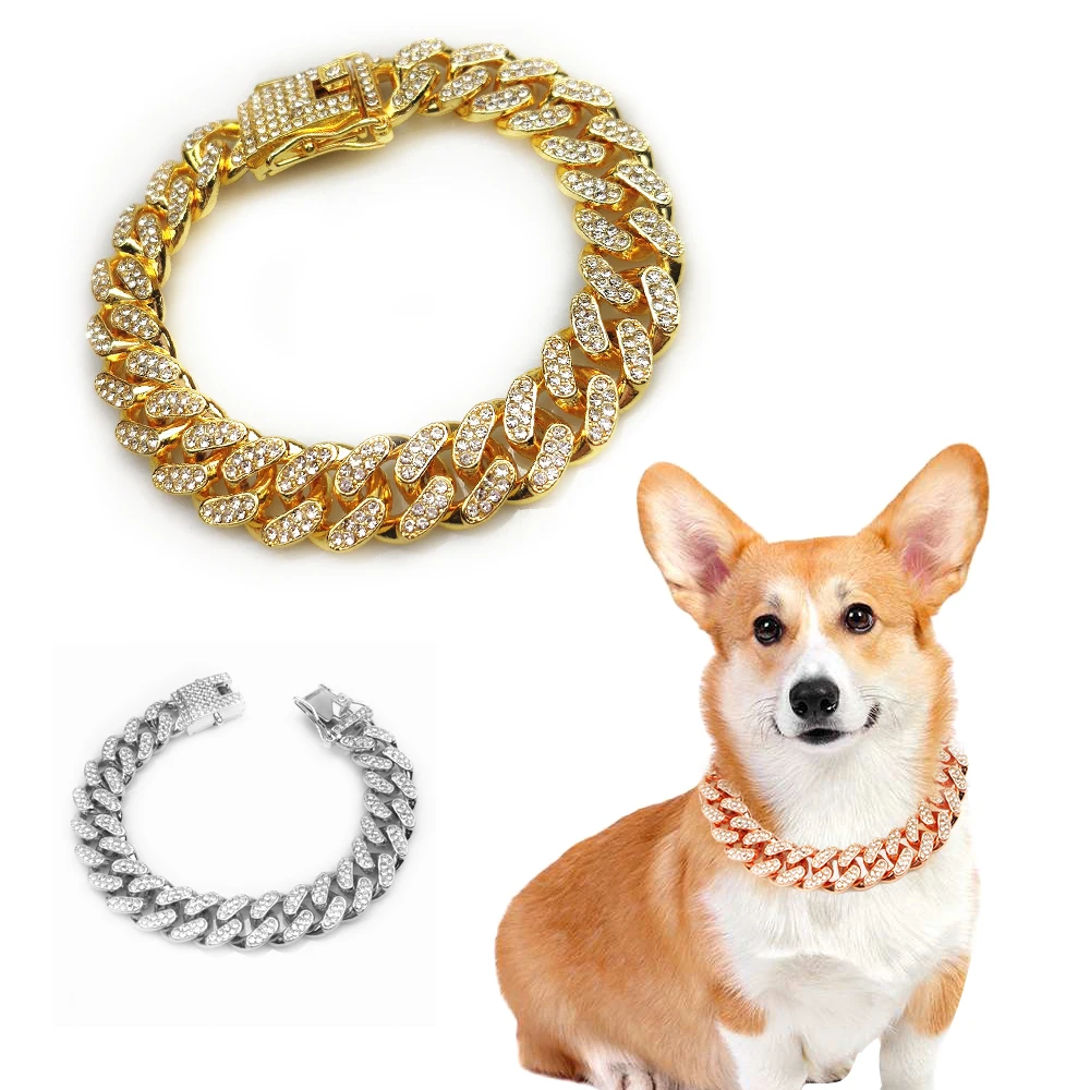 Strass Hund Kette Halsband Met – Chain Quick Link Bewertung und Preis