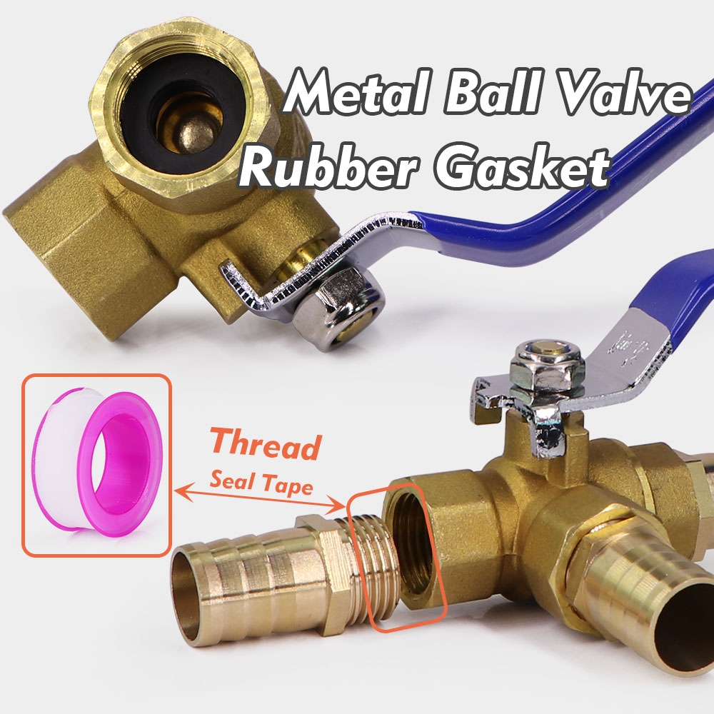 Messing-T-Kugelhahn-Adapter, 6 – Spoke Nipple Brass Bewertung und Preis